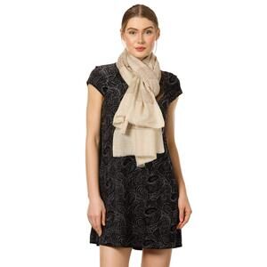 6596 Women's Wool Extra Soft And Warm Reversible Stole Free Size Dark